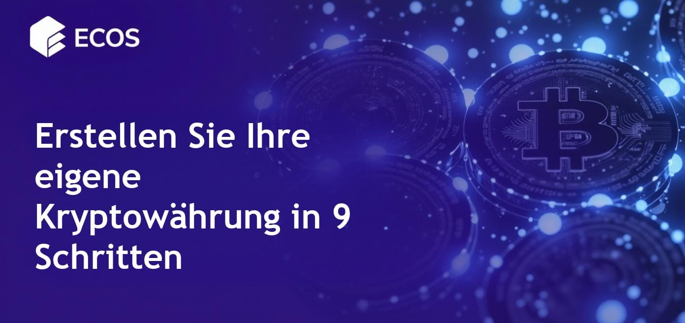 Eine detaillierte grafische Darstellung eines Kryptowährungsnetzwerks mit Blockchain-Technologie und digitalen Münzen.