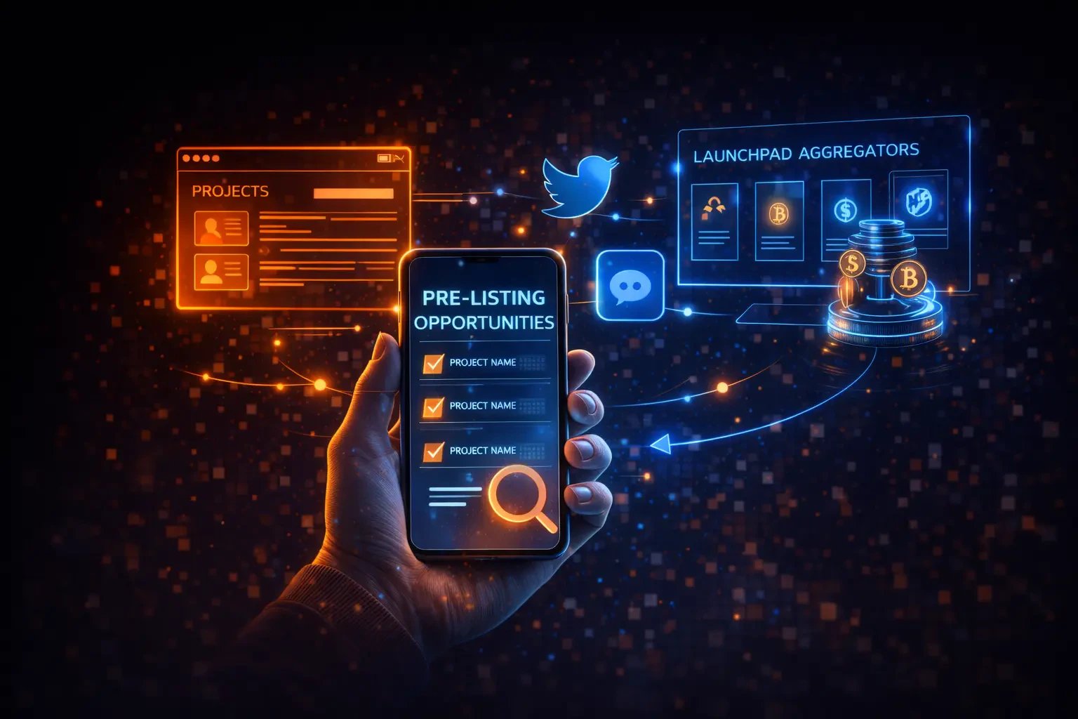 Where to find pre-listing crypto opportunities