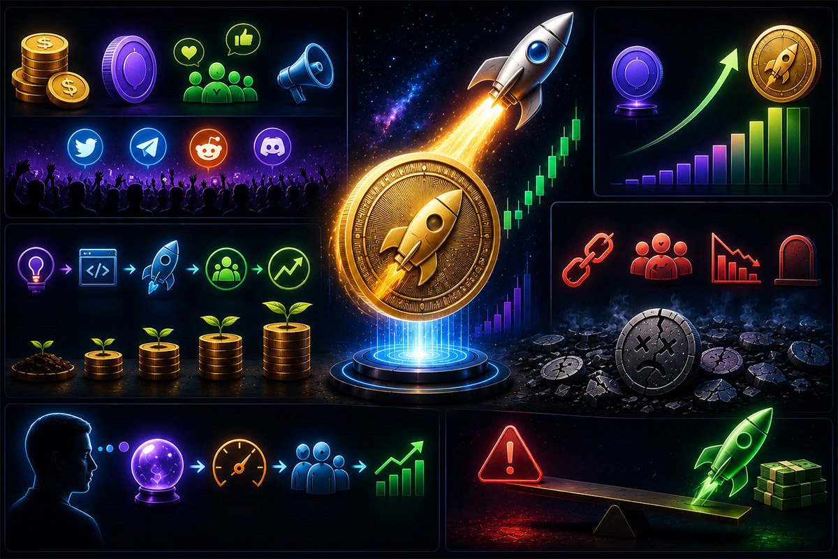Por que los inversores buscan crypto moonshots