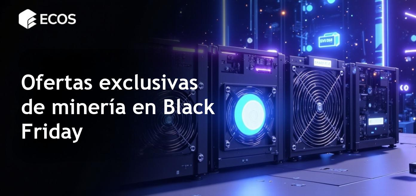 Ofertas exclusivas de Black Friday para minería de Bitcoin.