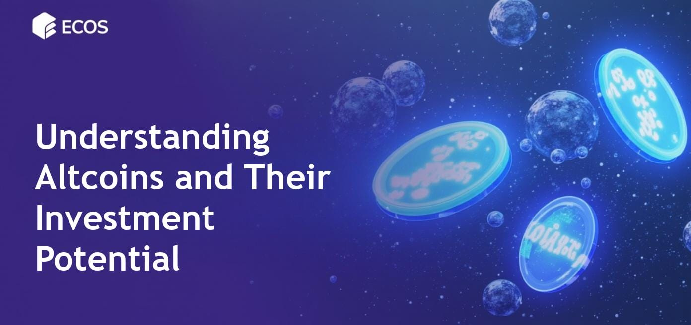 A collection of various altcoins with vibrant visuals showcasing their unique features and market potential.