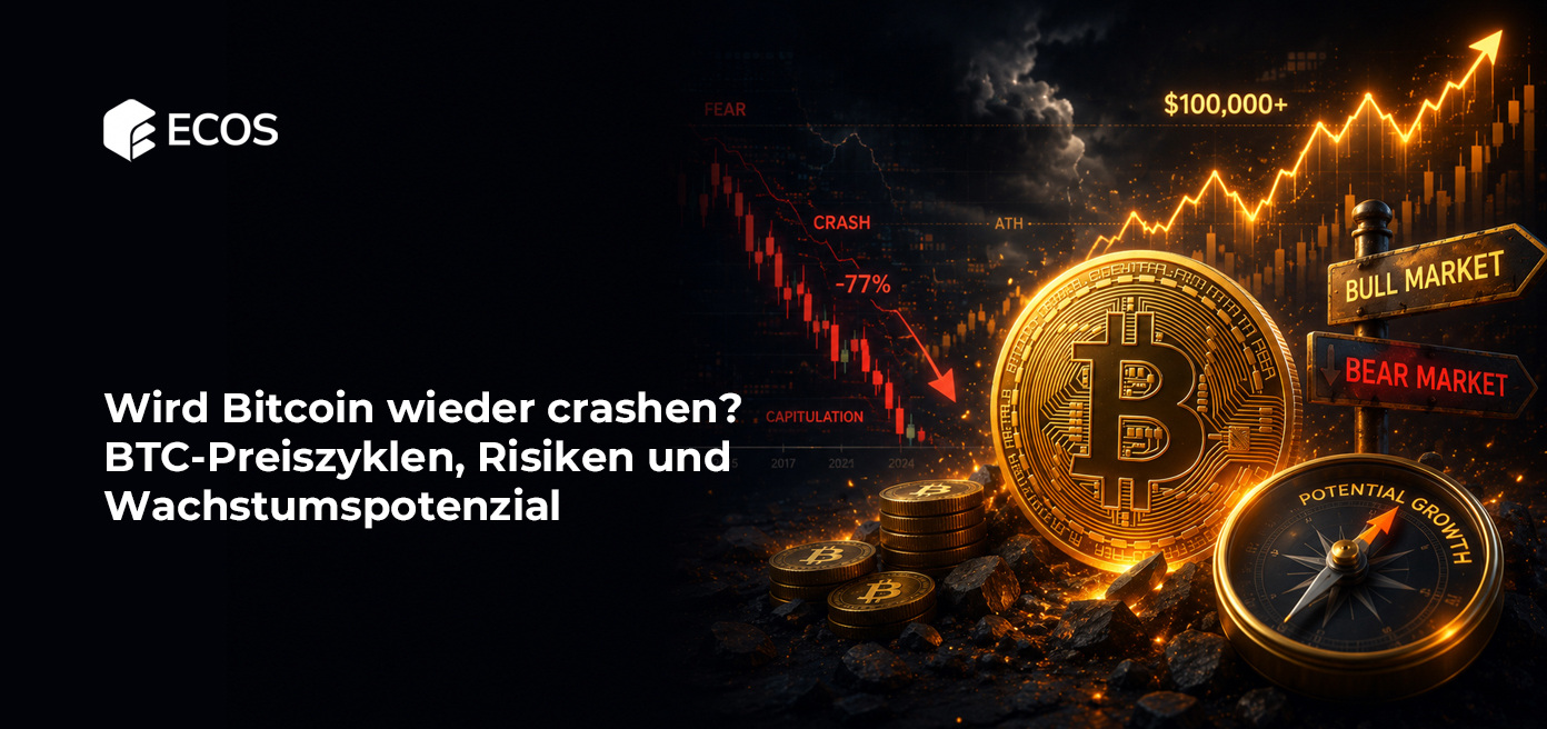 Wird Bitcoin wieder crashen? BTC-Preiszyklen, Risiken und Wachstumspotenzial