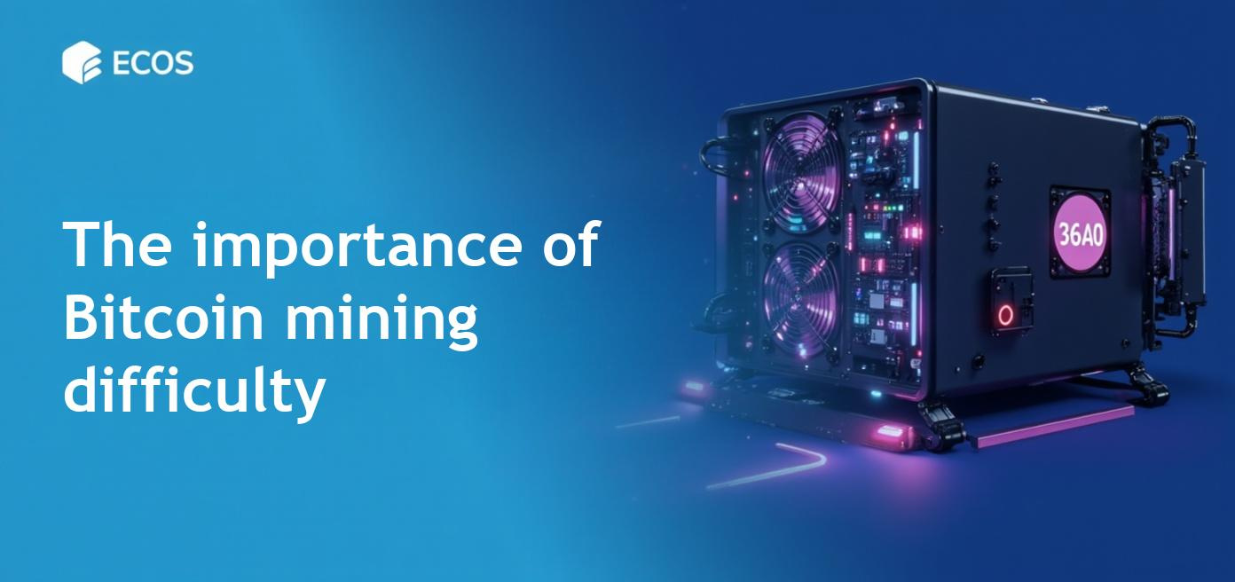 Detailed illustration of Bitcoin mining difficulty changes over time and its impact on miners.