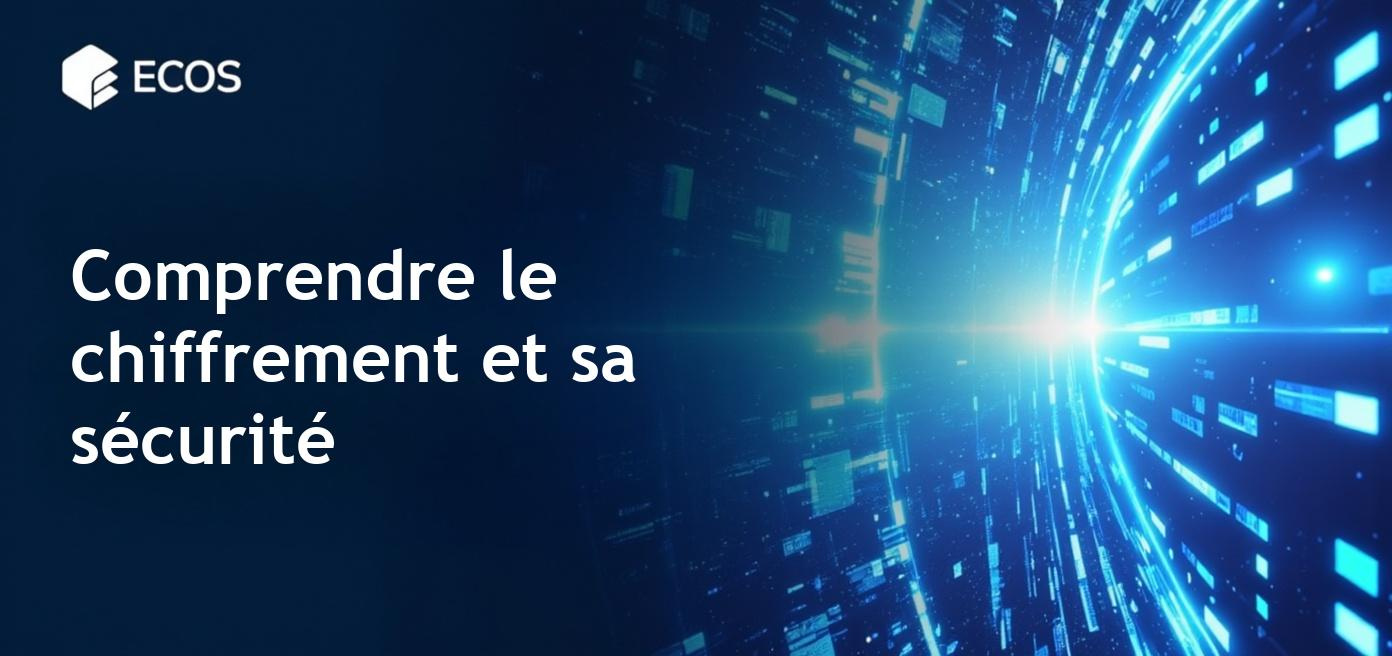 Schéma explicatif des méthodes de chiffrement symétrique et asymétrique.