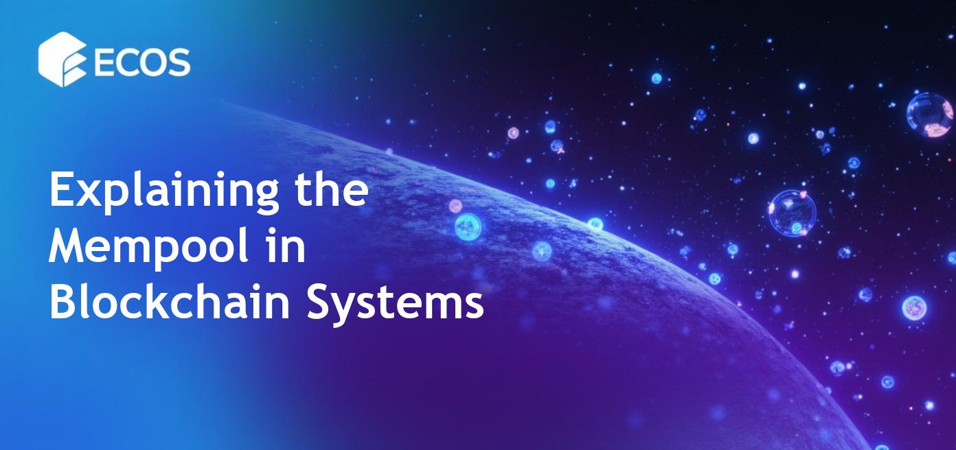 A visual representation of the mempool in blockchain technology, showcasing pending transactions and their management.