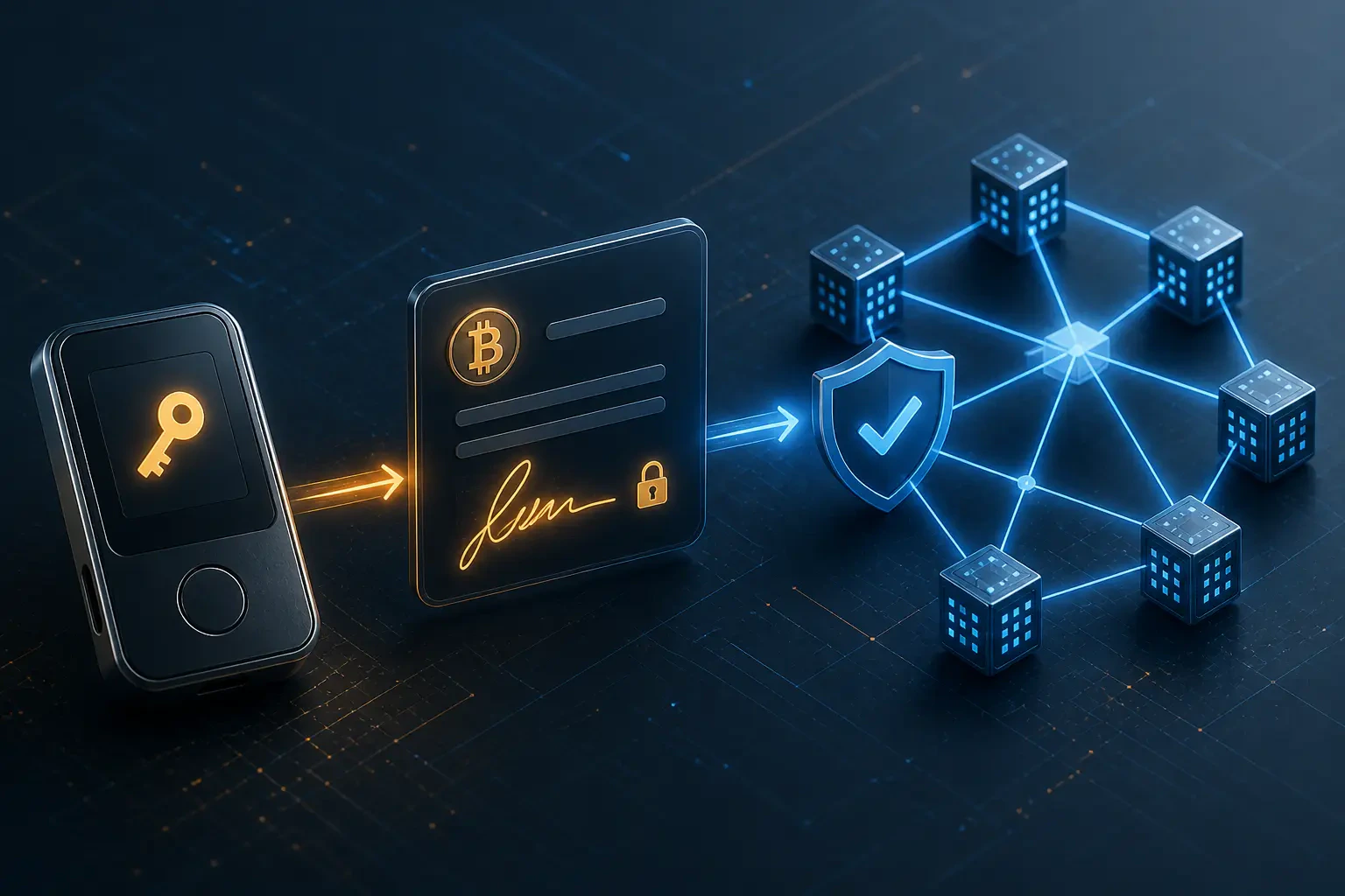 Wie funktioniert eine Bitcoin-Transaktion?