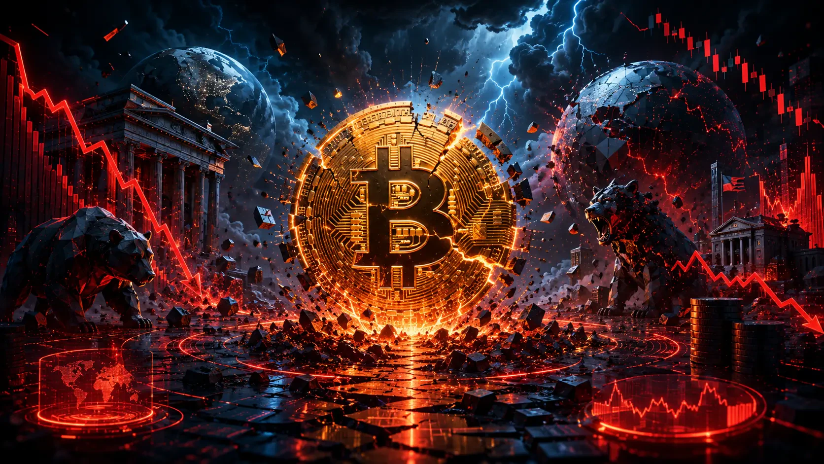 Por que cae Bitcoin? Causas comunes