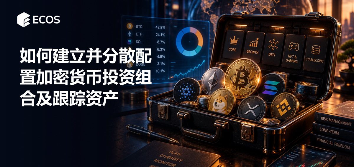 如何建立并分散配置加密货币投资组合及跟踪资产