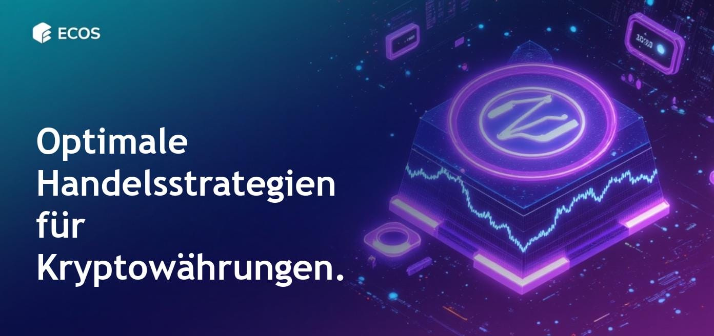 Ein Diagramm, das Kryptowährungstrends auf einer mobilen App-Oberfläche zeigt, einschließlich Android- und iOS-Handelsfunktionen, die lebendige digitale Währungen darstellen.