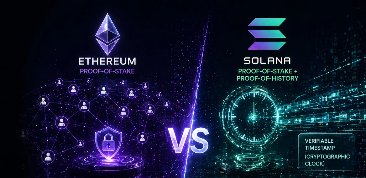 Solana vs Ethereum: ключевые различия
