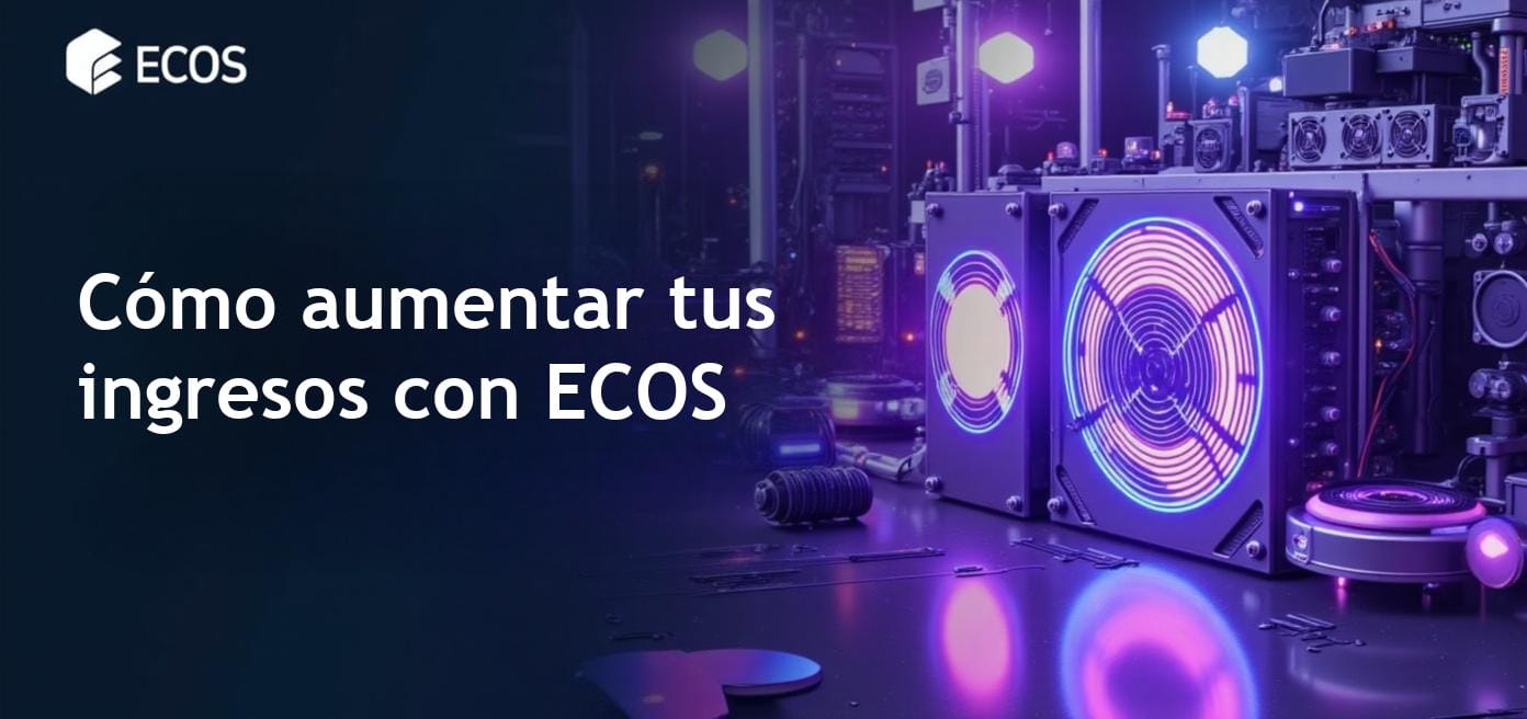 Artículo sobre cómo ganar dinero con contratos de minería en la nube de ECOS
