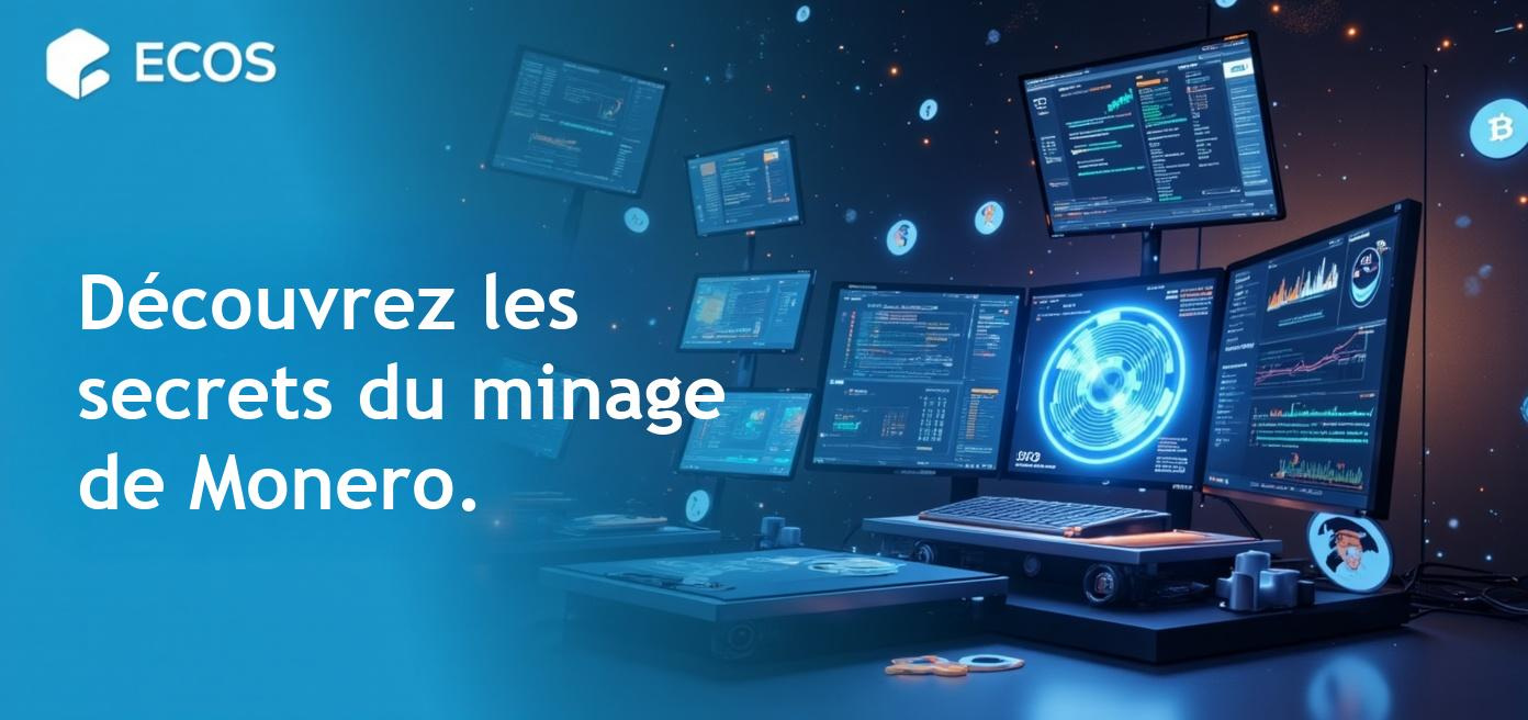 Un aperçu détaillé du processus de minage de Monero, mettant en avant son logiciel et ses méthodes de sécurité.