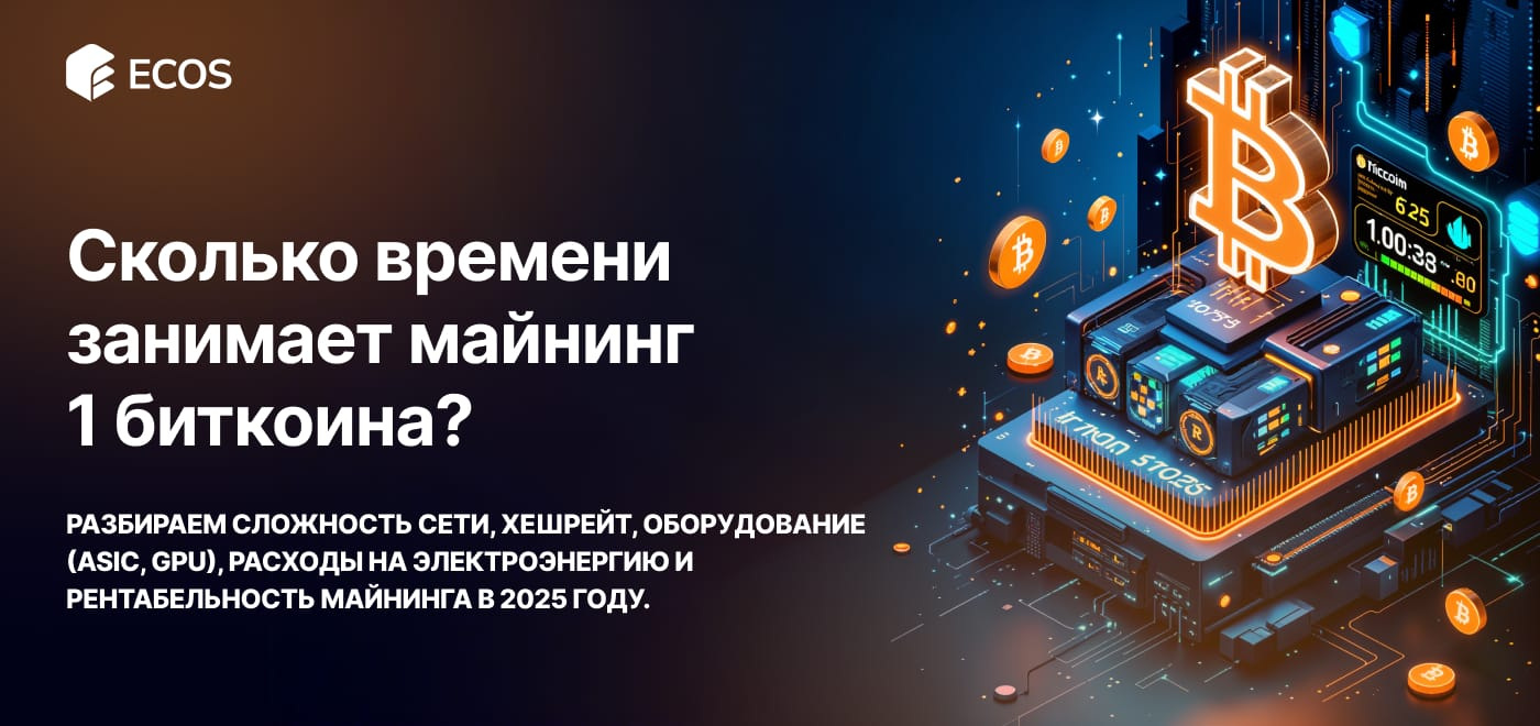 Wie lange dauert das Mining von 1 Bitcoin?