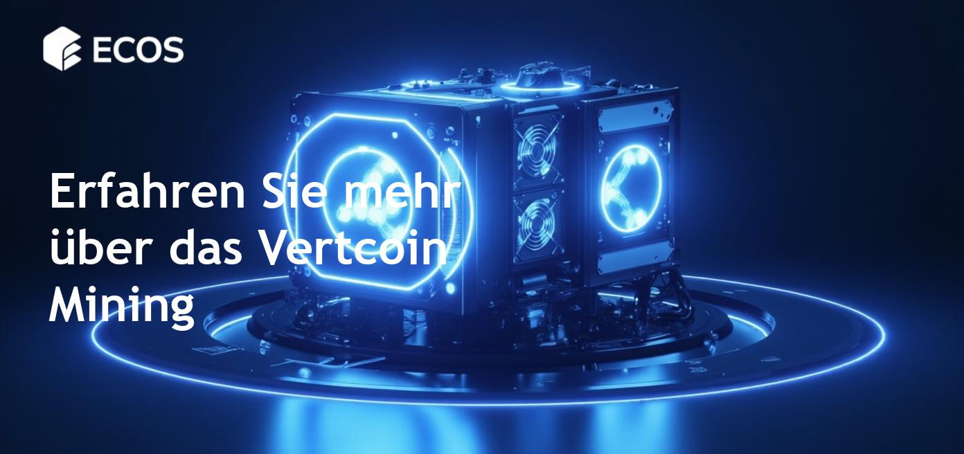Verschiedene Grafiken und Symbole zum Vertcoin Mining, die die Vorteile der ASIC-Resistenz und Fairness zeigen.