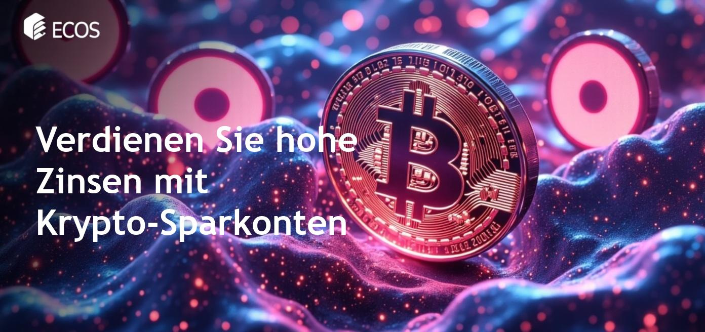 Kryptowährungs-Sparkonten, die hohes Zinswachstum bieten